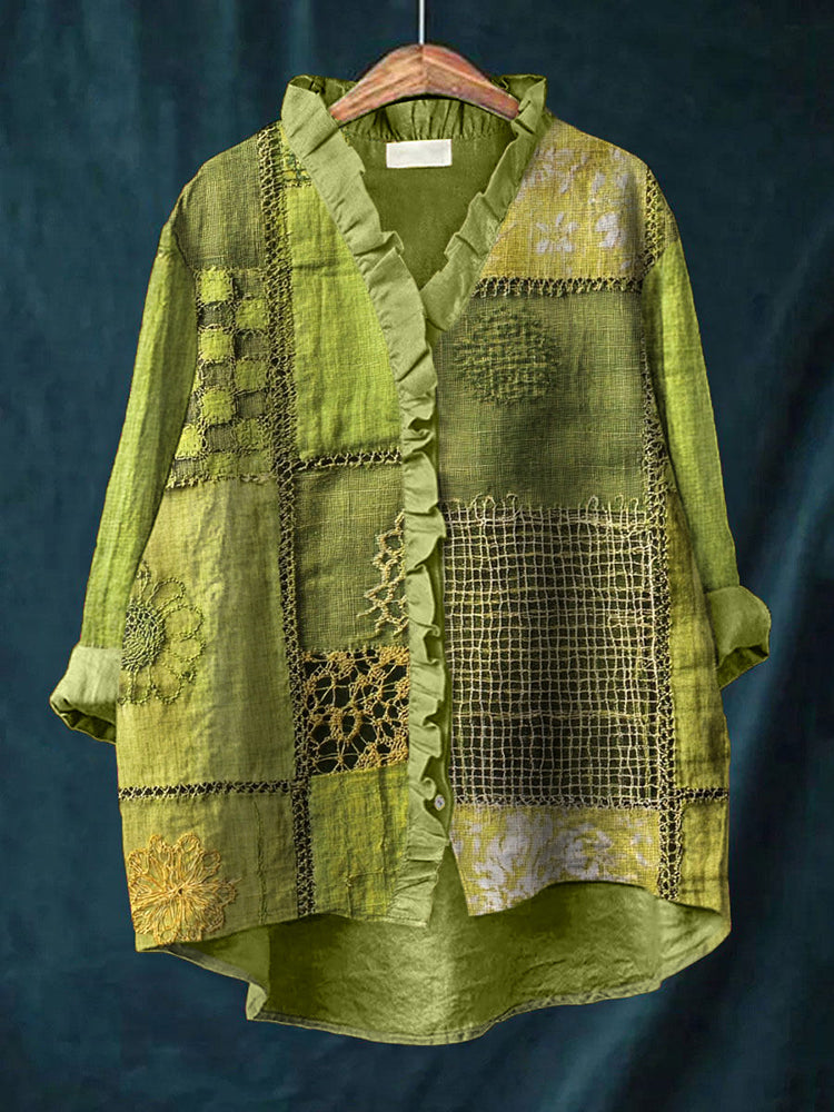 Camisa bellamente confeccionado