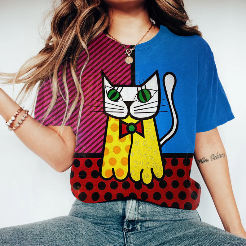 Camiseta de inspiración vintage