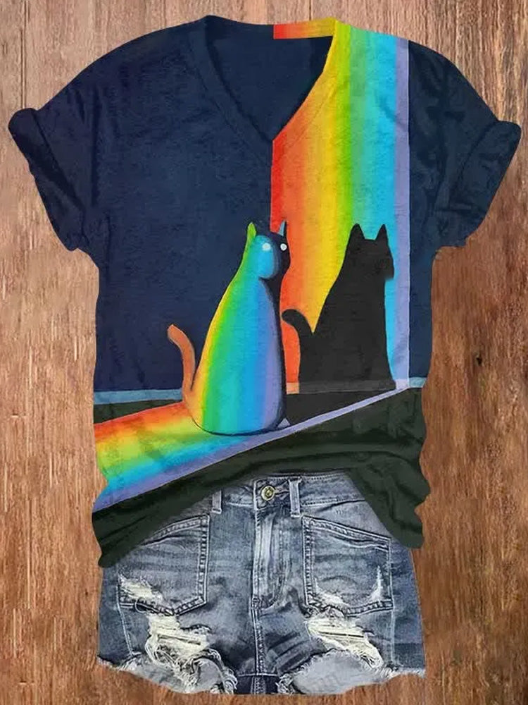 Camiseta de diseño cuidado