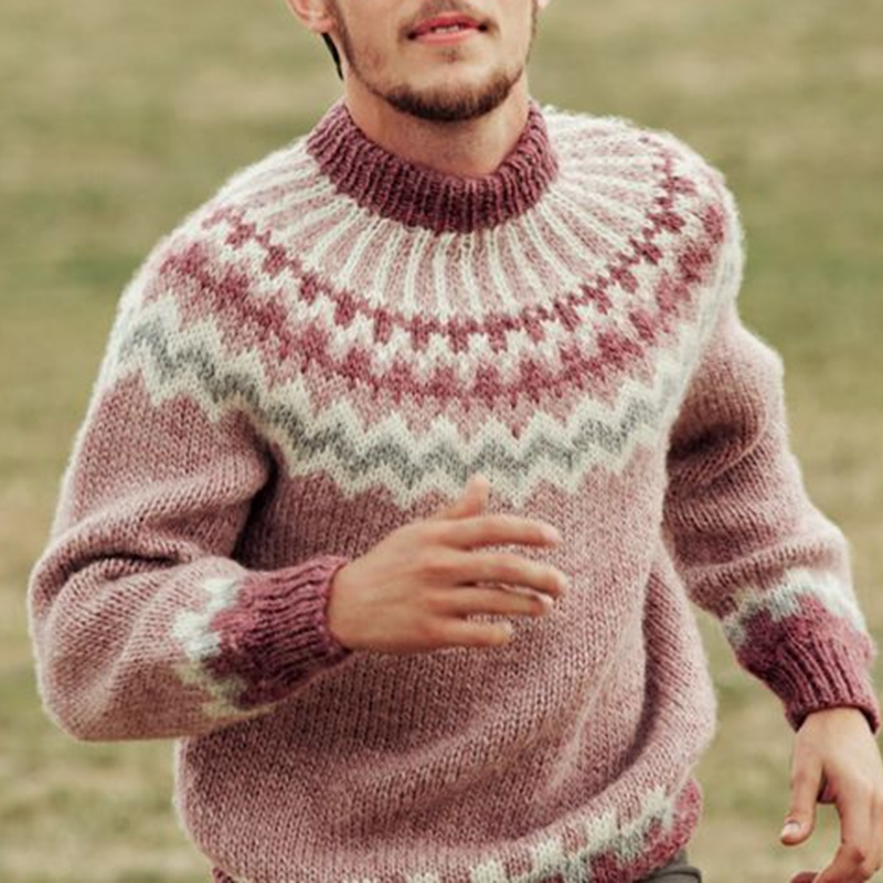 Suéter de estilo vintage atemporal