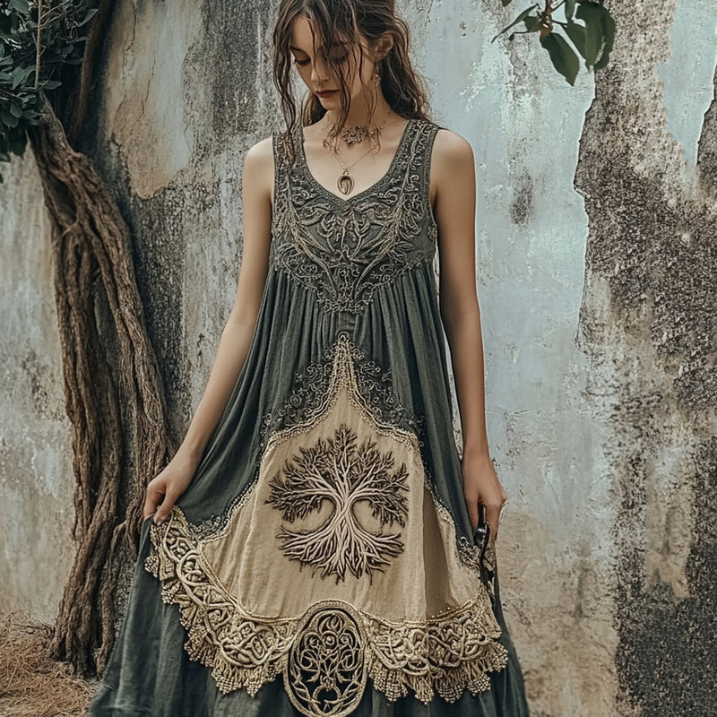 Vestido vintage clásico