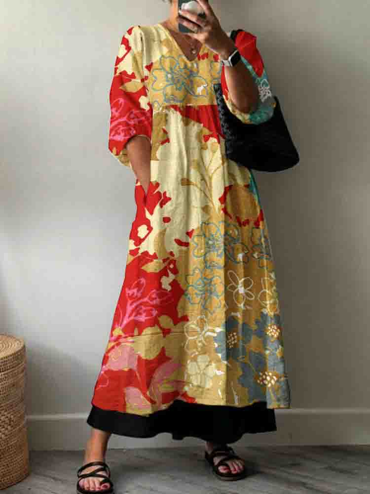 Vestido de inspiración vintage