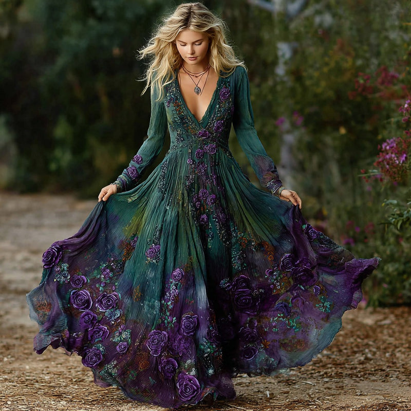 Vestido vintage clásico