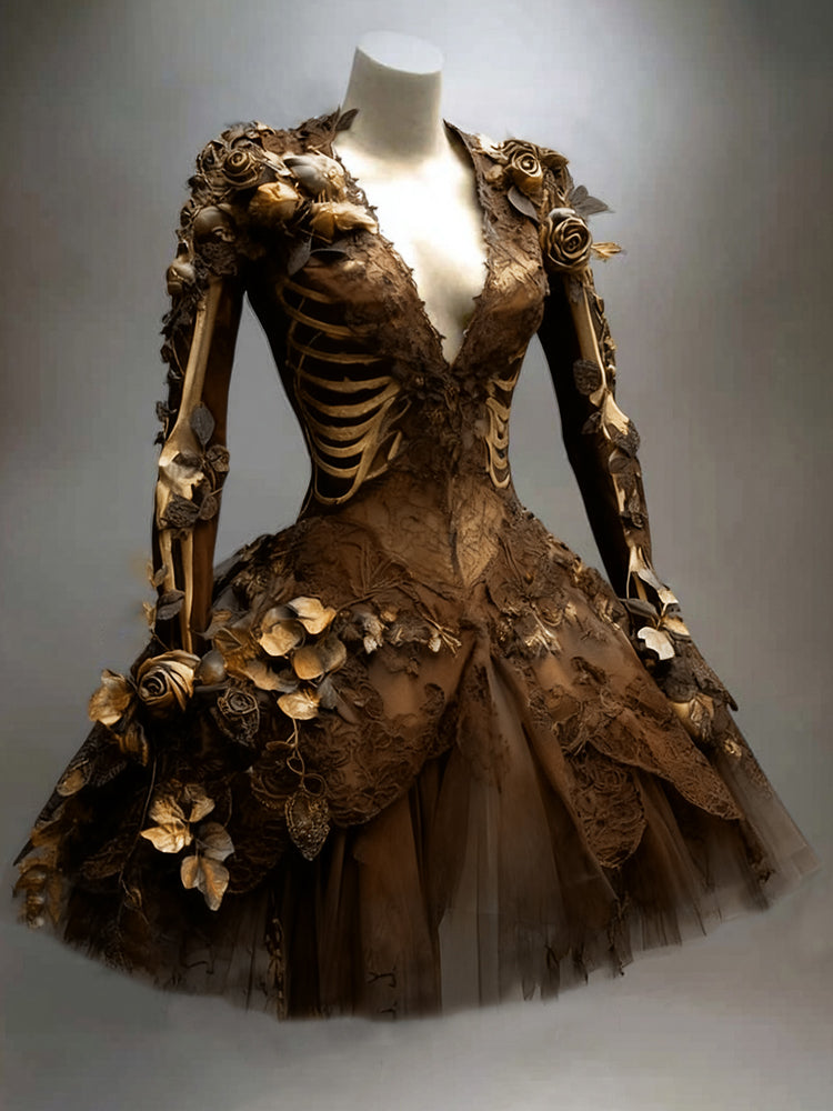 Vestido de inspiración vintage