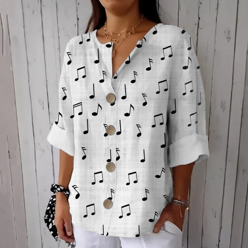 Camisa de estilo vintage atemporal
