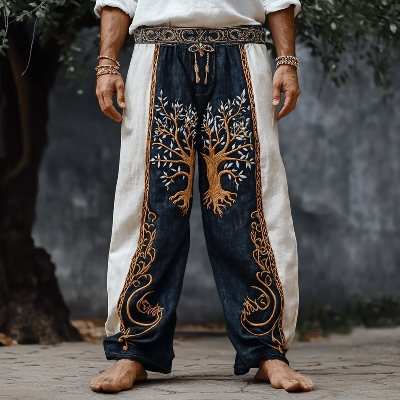 Pantalones de diseño clásico