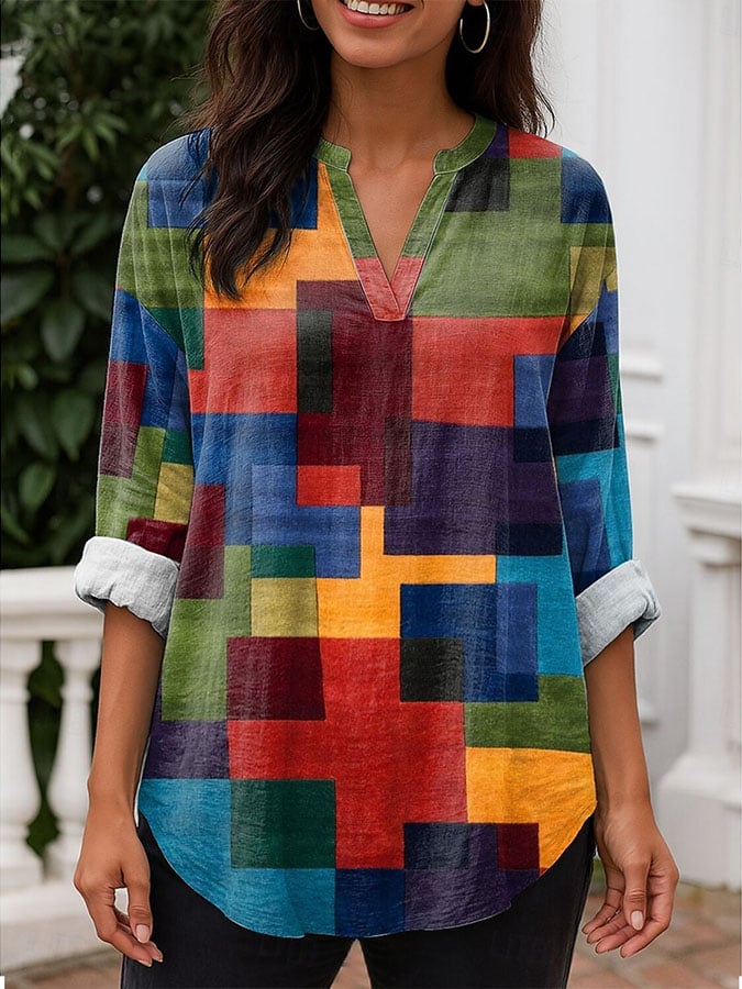 Camisa de inspiración vintage