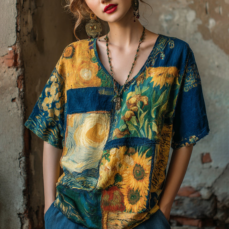Camiseta de inspiración vintage