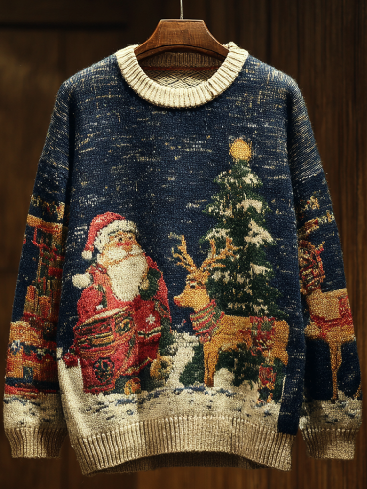 Suéter de estilo vintage atemporal