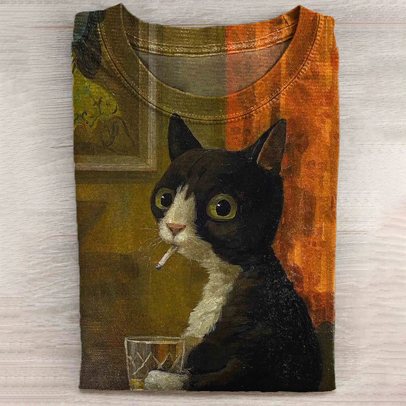 Camiseta de inspiración vintage