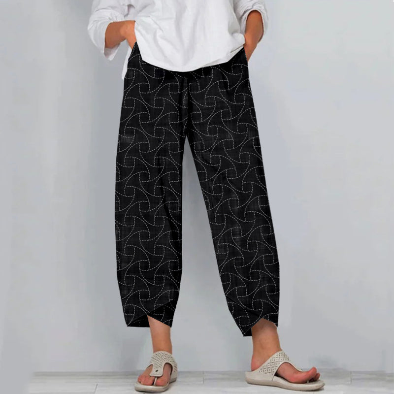 Pantalones de diseño elegante
