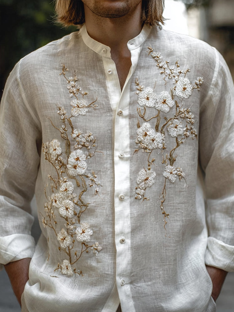 Camisa bellamente confeccionado