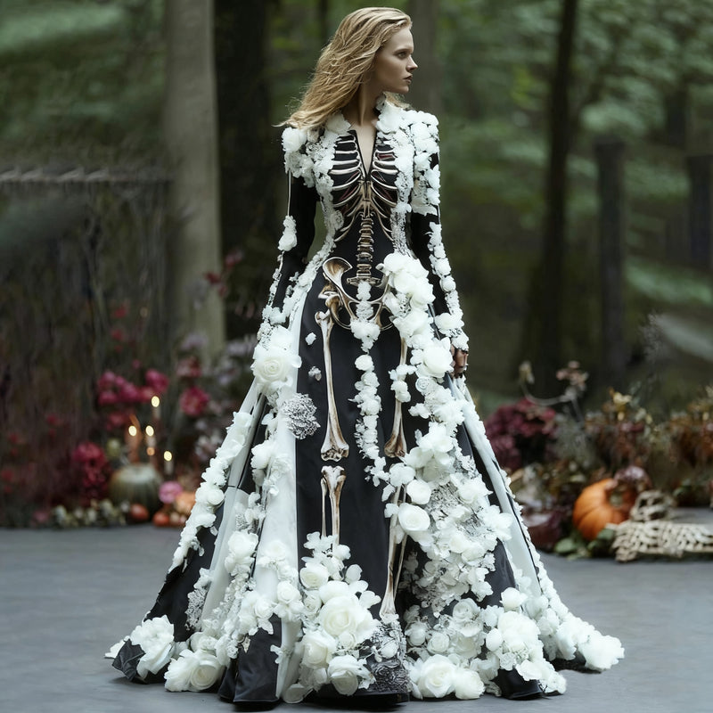 Vestido de diseño cuidado