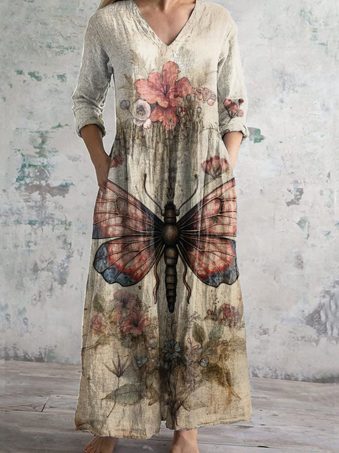 Vestido de inspiración vintage