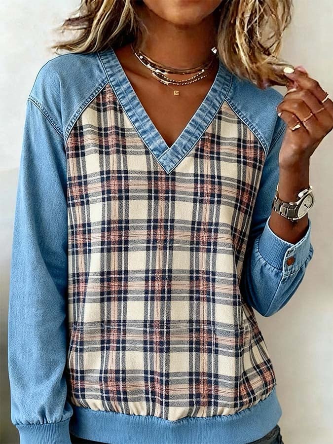 Top de estilo vintage atemporal