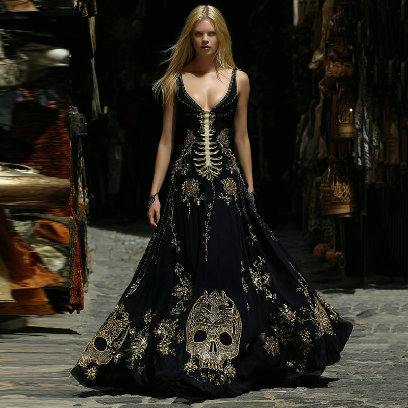 Vestido de diseño clásico