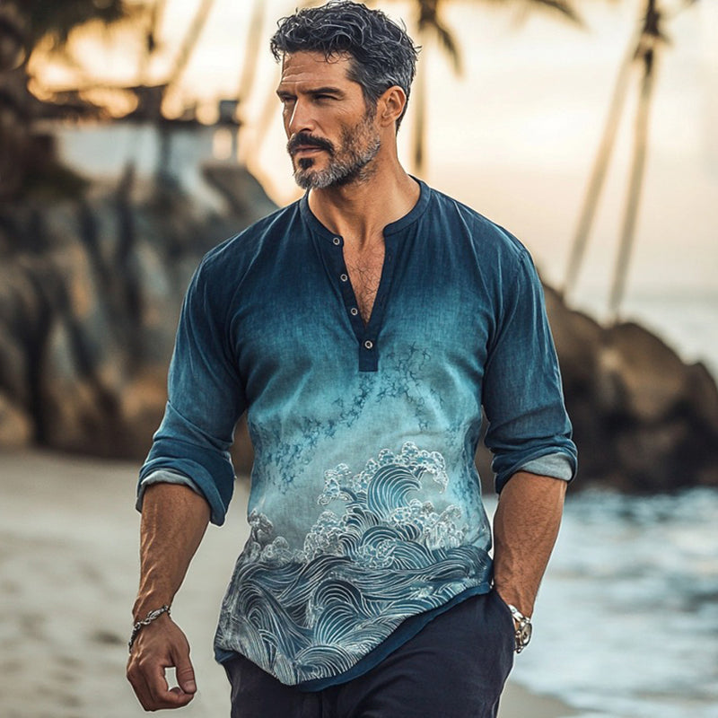 Camisa bellamente confeccionado