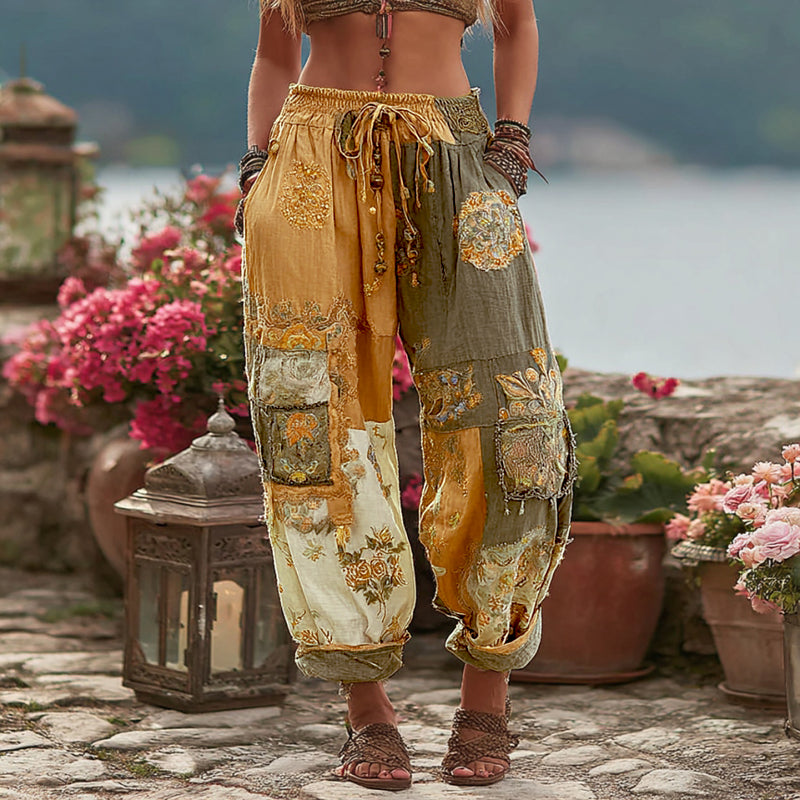 Pantalones de diseño elegante