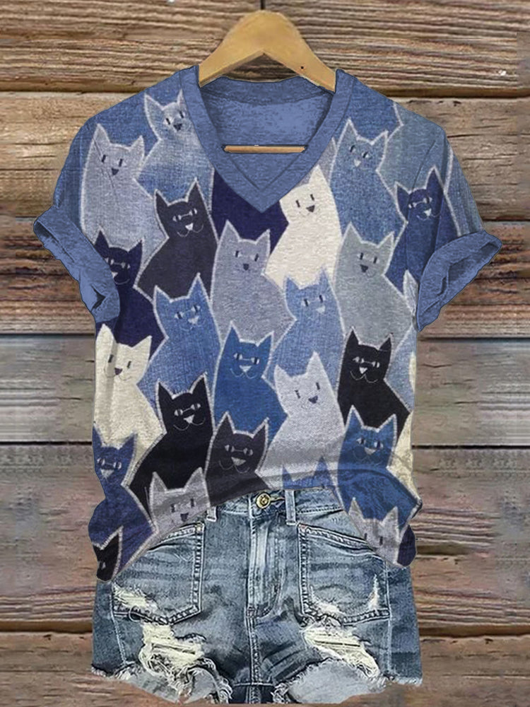 Camisa de estilo vintage atemporal