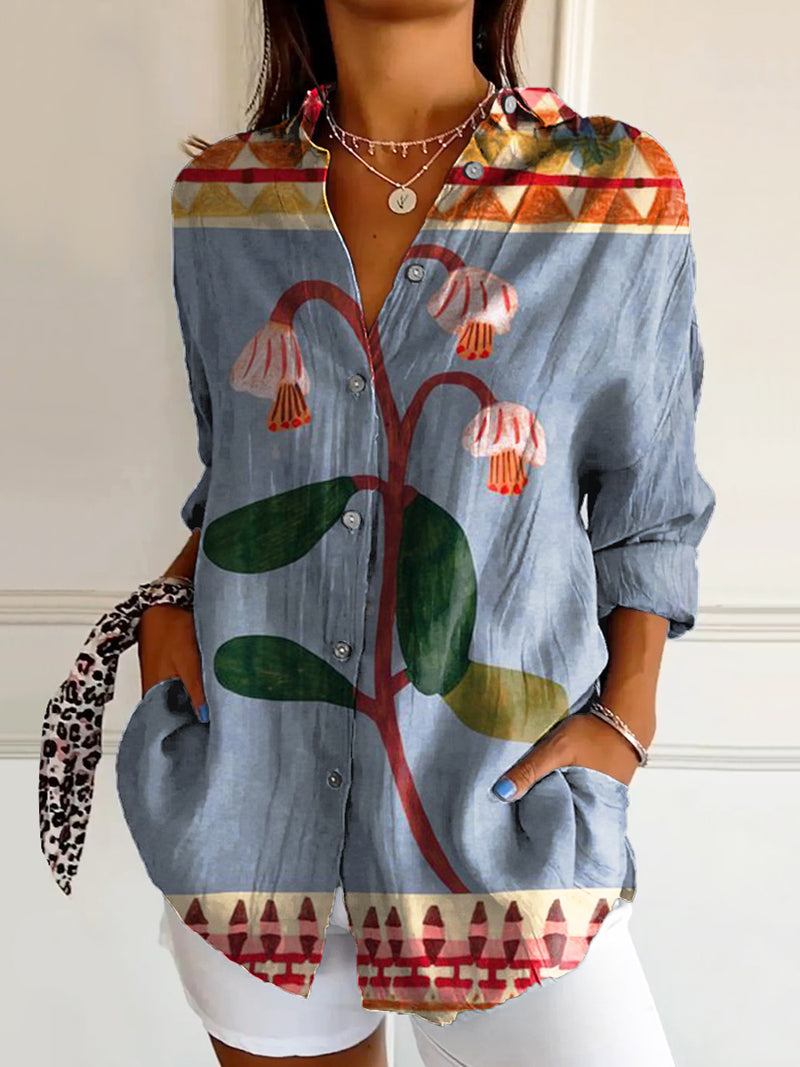 Camisa bellamente confeccionado