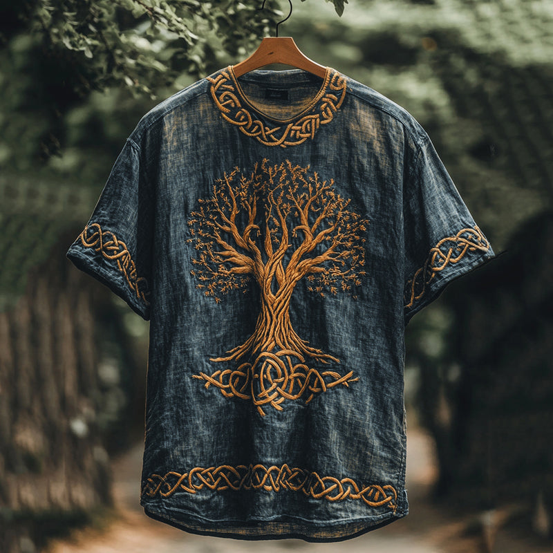 Camiseta de diseño cuidado