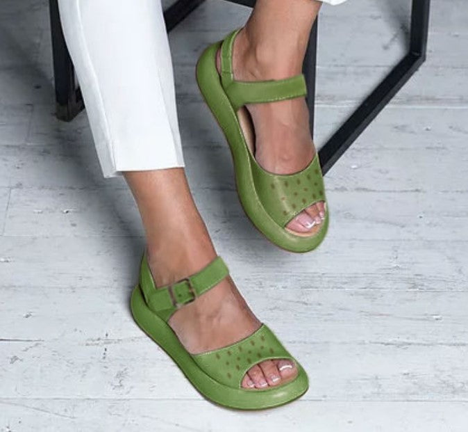 KL | Sandalias abiertas con tira ajustable