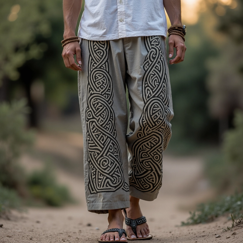 Pantalones de estilo vintage atemporal