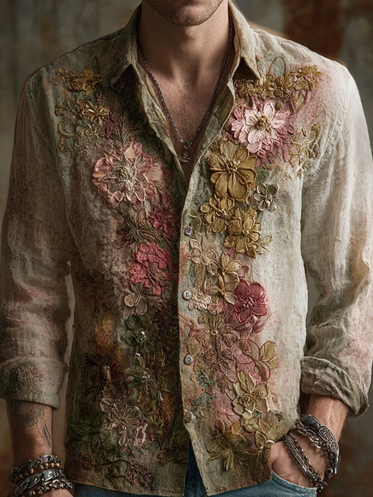 Camisa de inspiración vintage