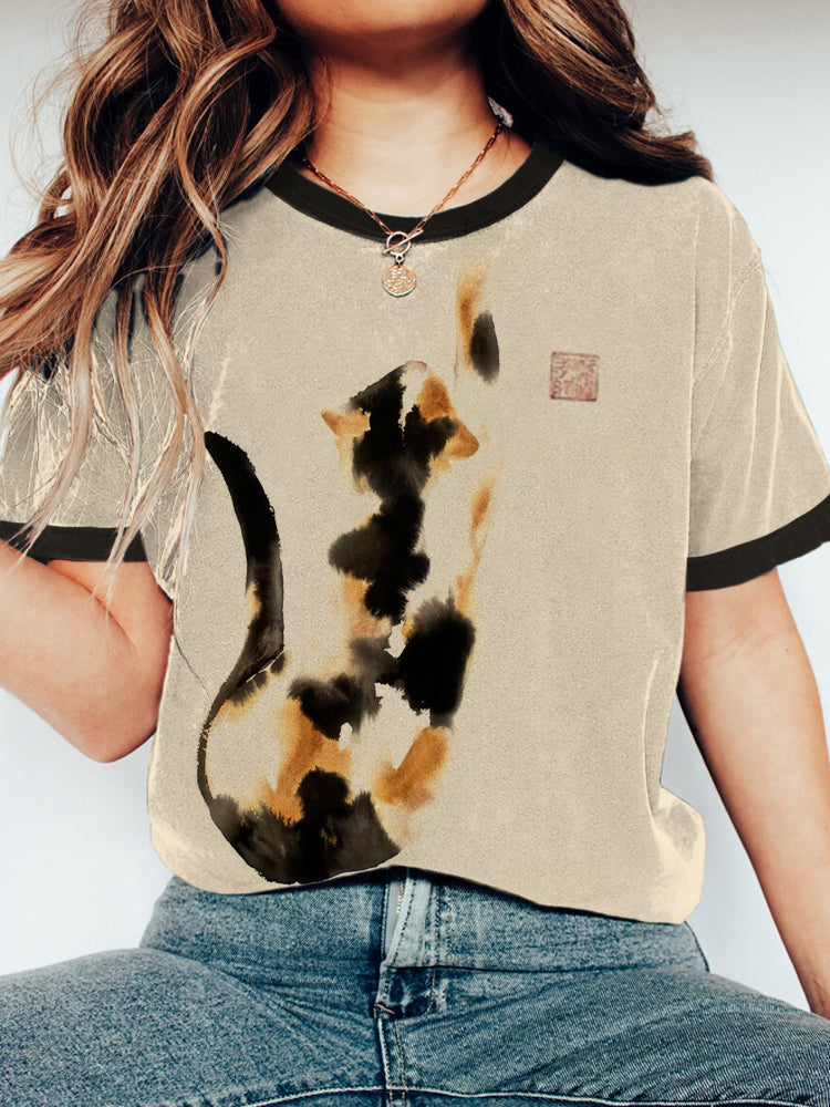 Camiseta de inspiración vintage