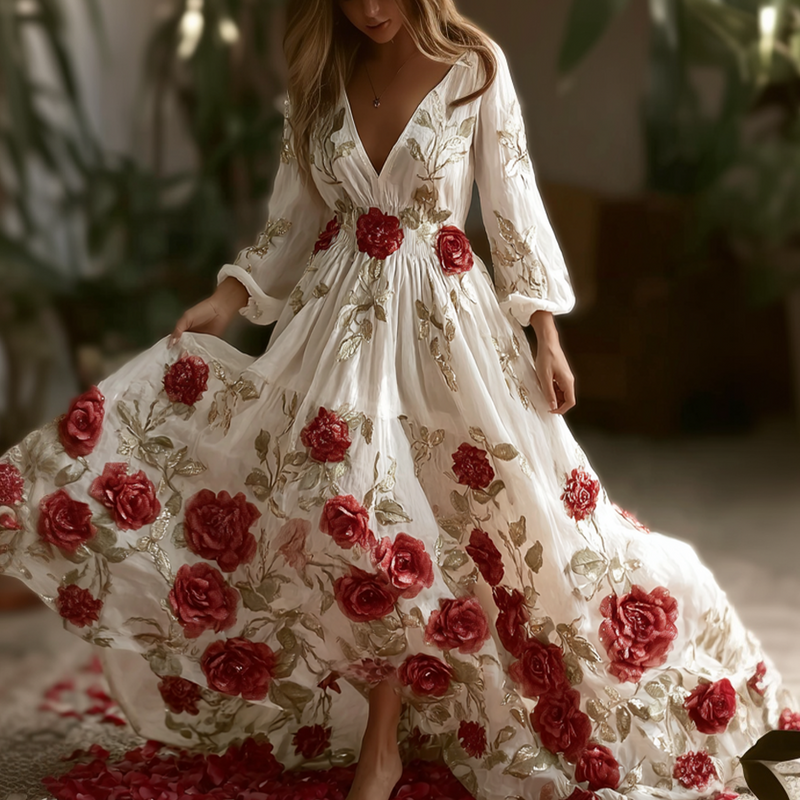 Vestido de estilo vintage atemporal
