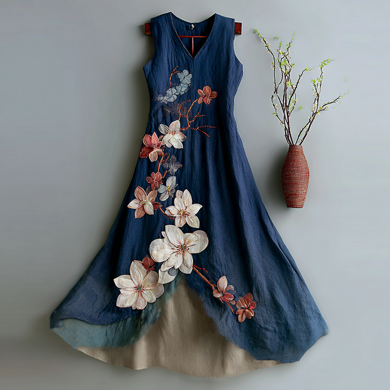 Vestido de diseño cuidado
