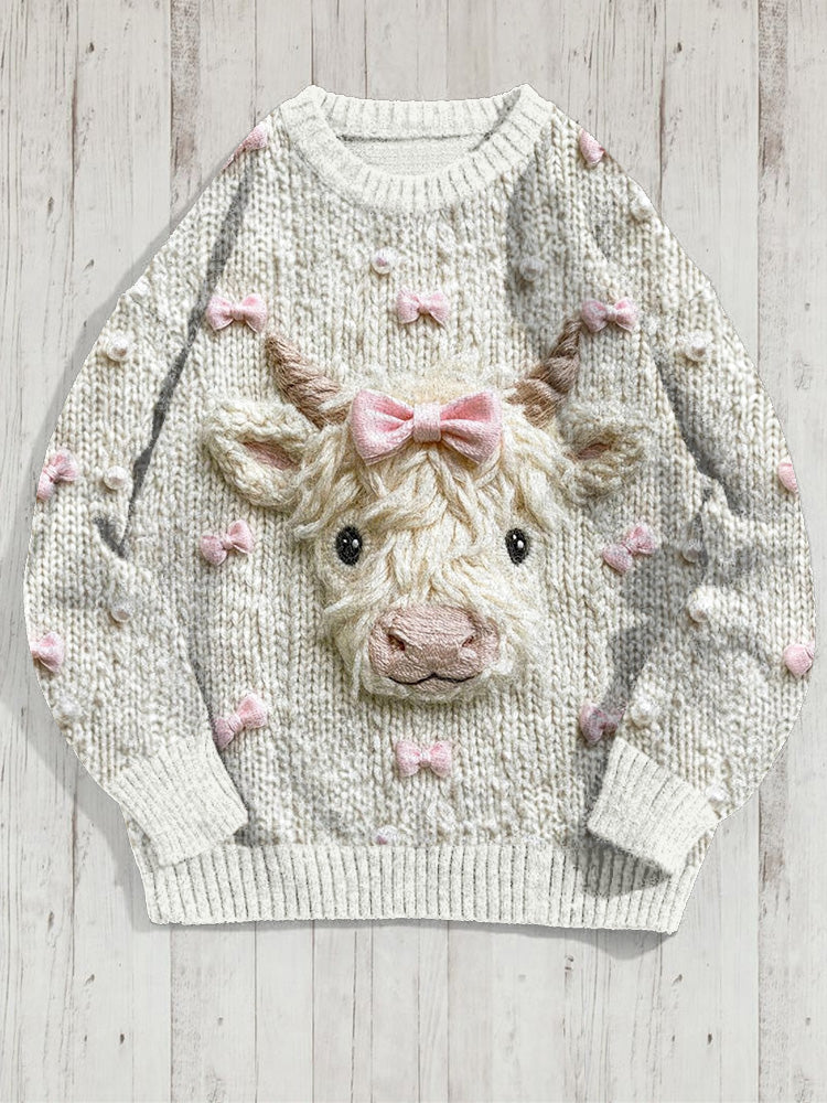Suéter de diseño cuidado