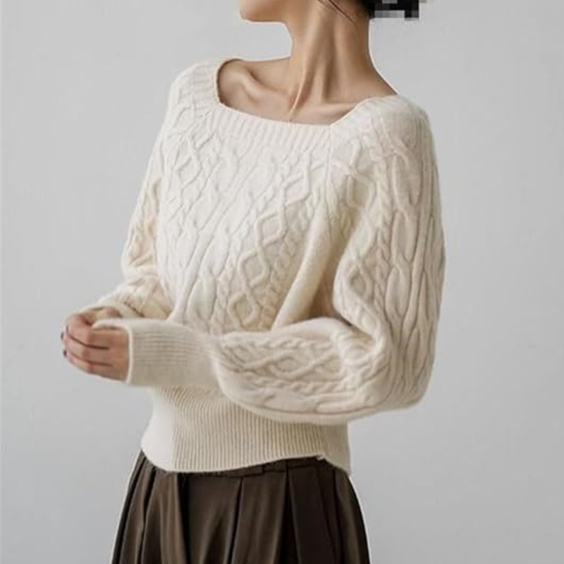 Suéter de estilo vintage atemporal