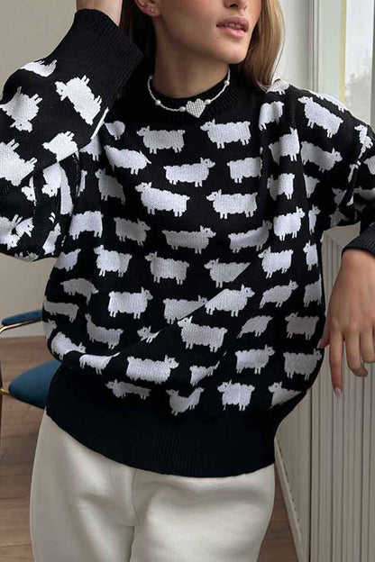 Suéter de diseño clásico