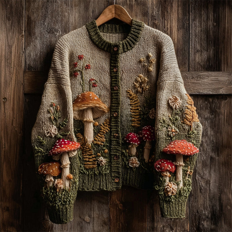 Cárdigan de estilo vintage atemporal