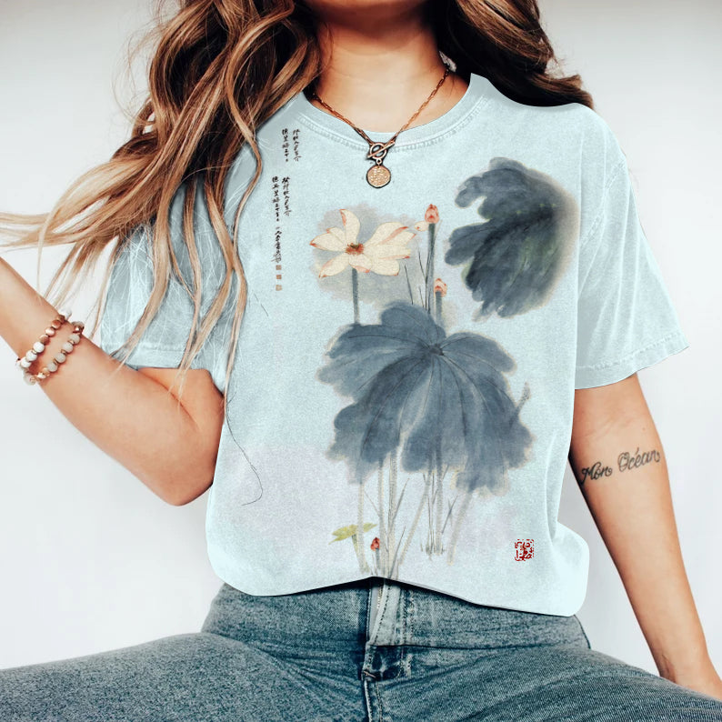 Camiseta de diseño cuidado