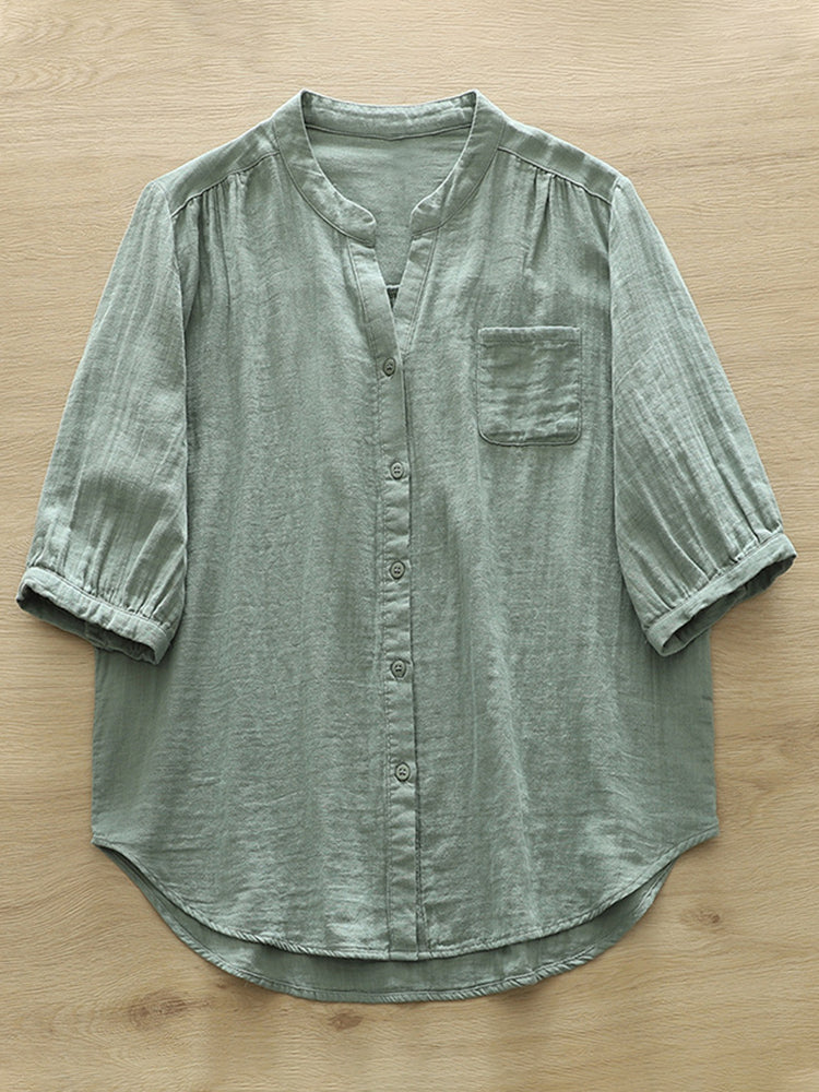 Camisa bellamente confeccionado