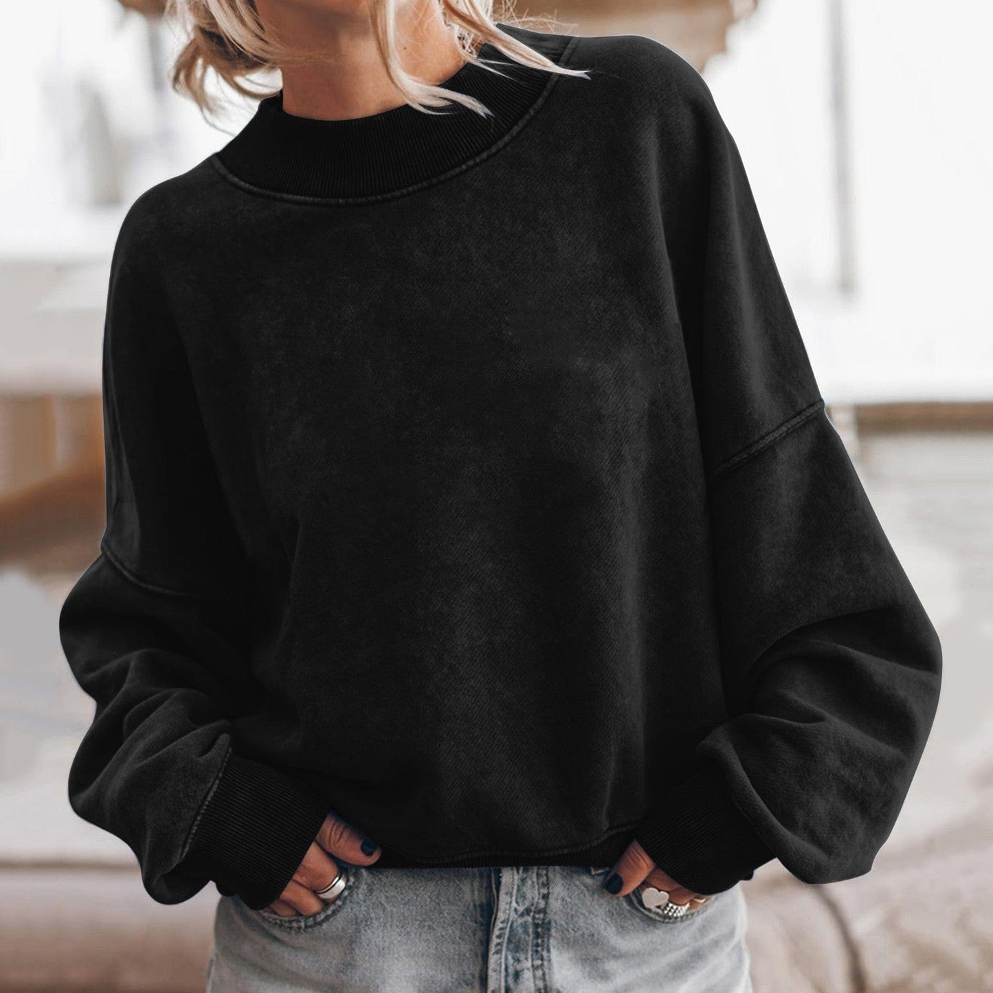 CM | Jersey monocolor de manga larga