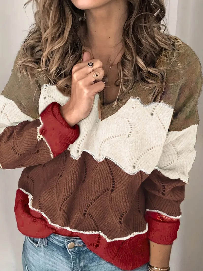 CM | Jersey con cuello en V