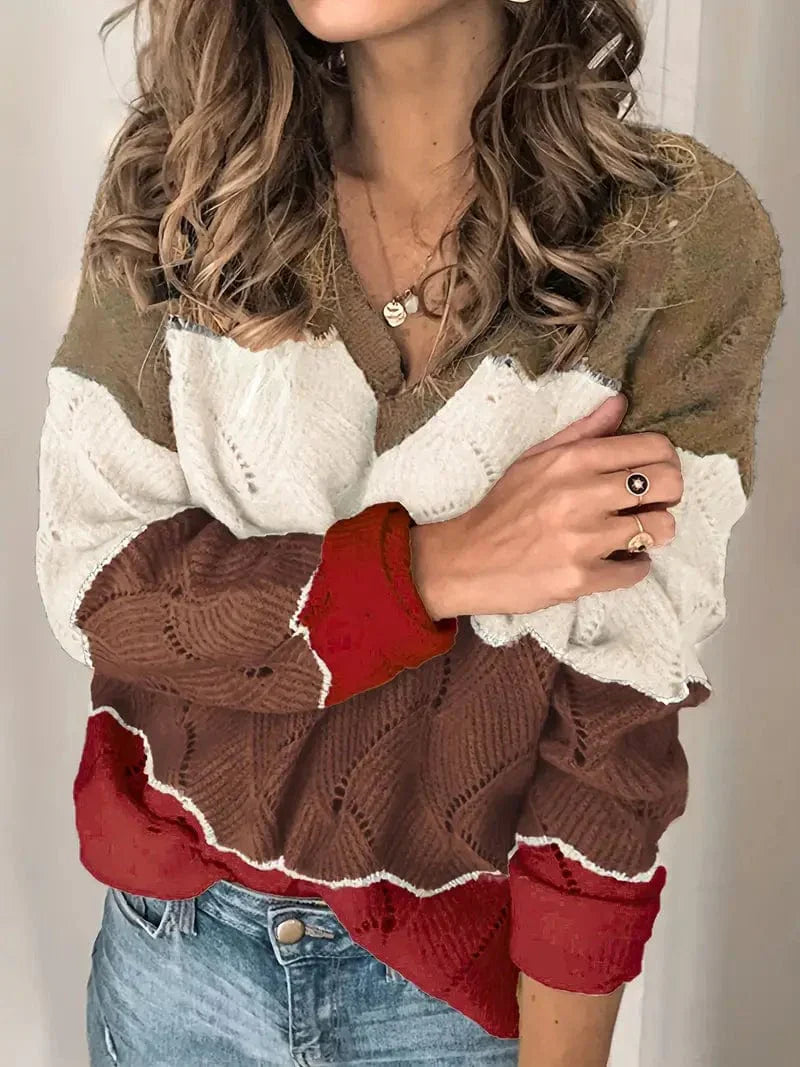 CM | Jersey con cuello en V