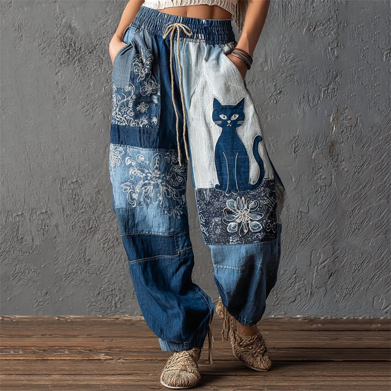 Pantalones de diseño elegante