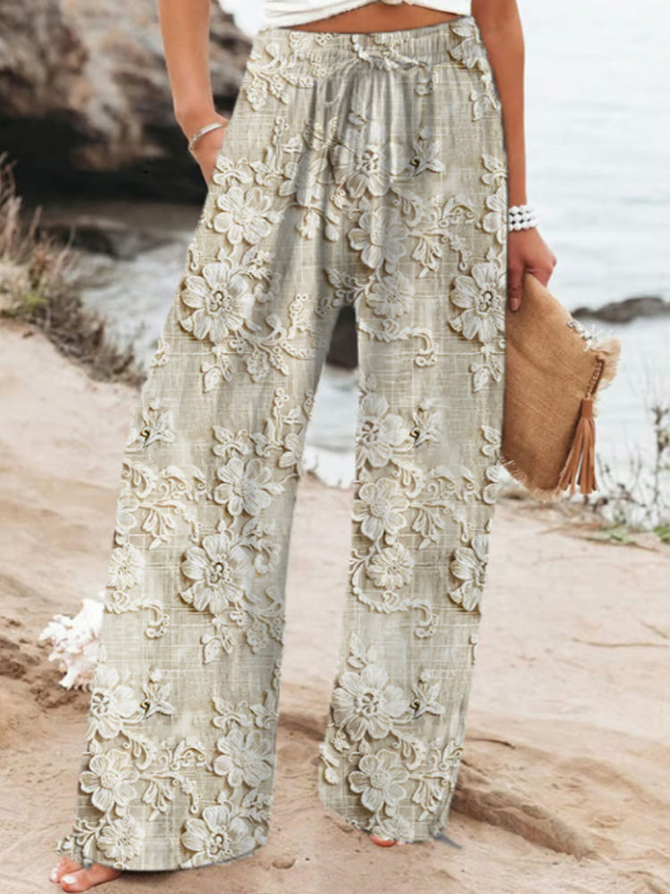 Pantalones de diseño elegante