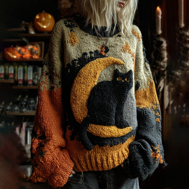 Suéter de inspiración vintage