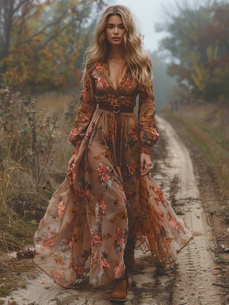 Vestido vintage clásico
