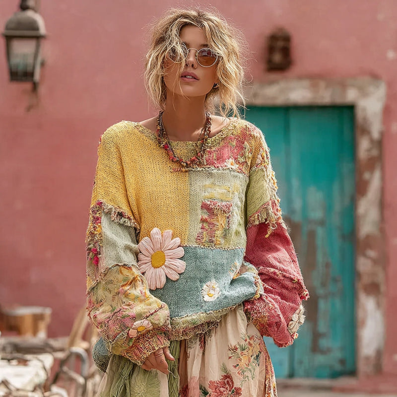 Suéter de estilo vintage atemporal