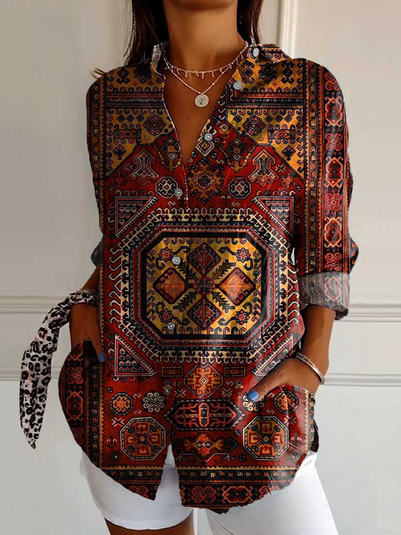 Camisa de diseño cuidado