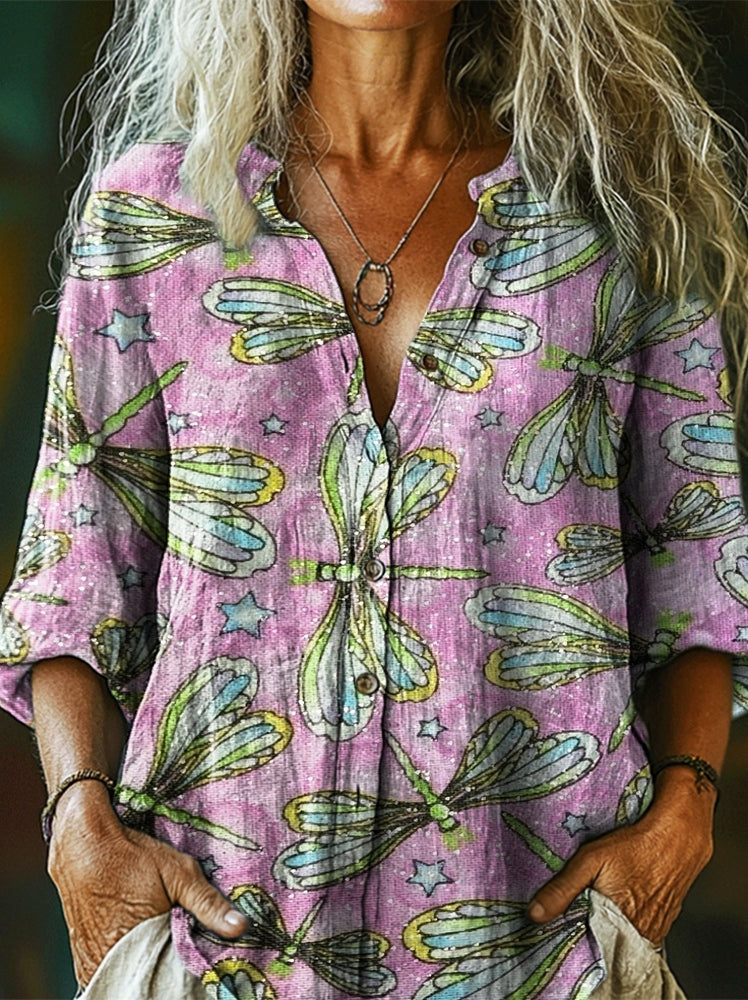 Camisa de diseño cuidado