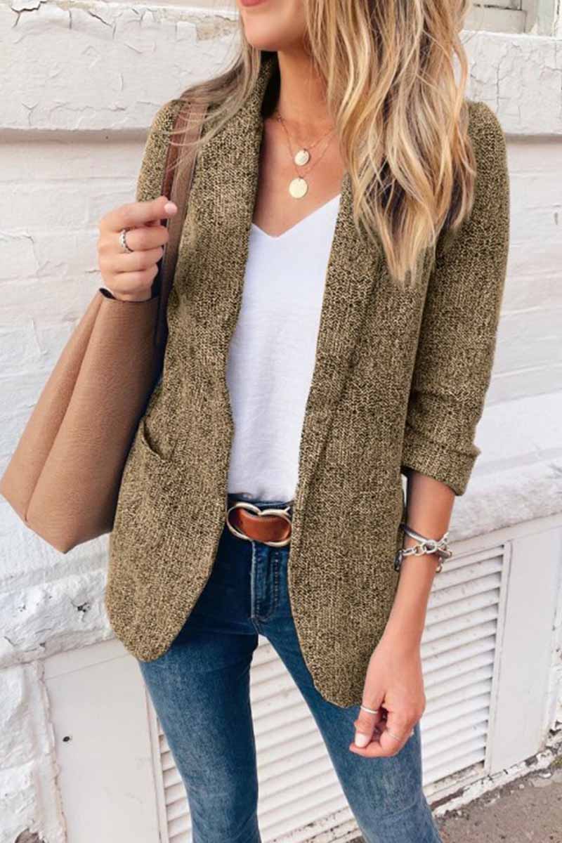 Chaqueta de diseño clásico