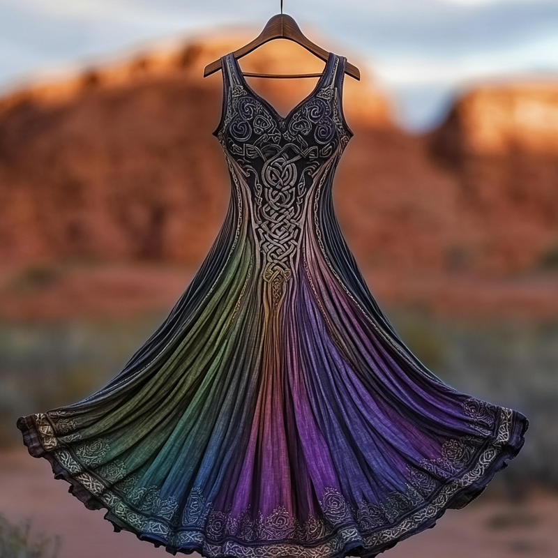 Vestido de estilo vintage atemporal
