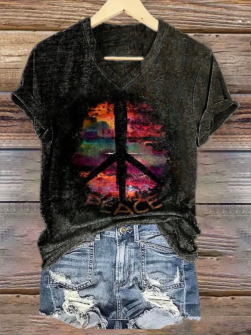 Camiseta de estilo vintage atemporal